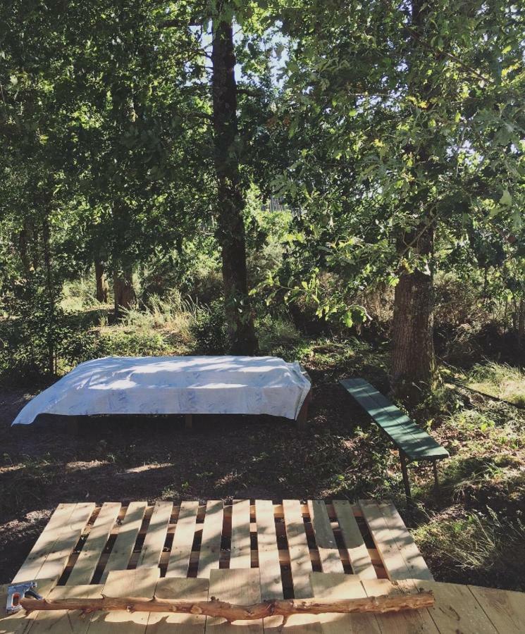 Tipi Lodge Dans La Foret 米尼赞海滩 外观 照片
